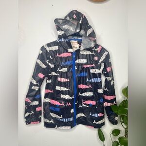 Hatley Little Girls Size 7 Rain Jacket